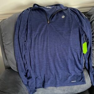 SB TECH L quarter zip cool play NWT